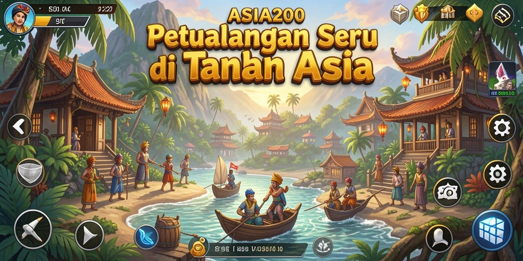 Gameplay ASIA200 yang menakjubkan dengan aksi petualangan seru.