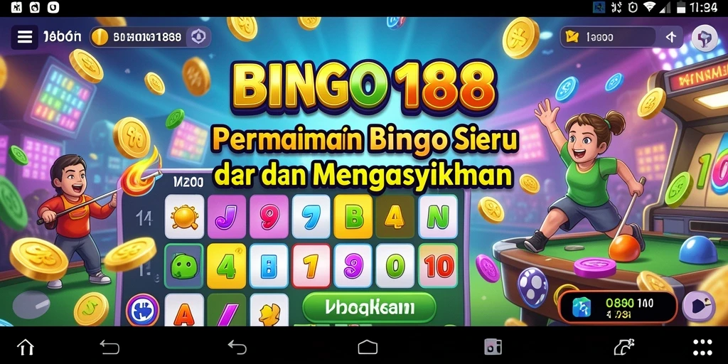 Tampilan gameplay BINGO188 yang seru dan interaktif.