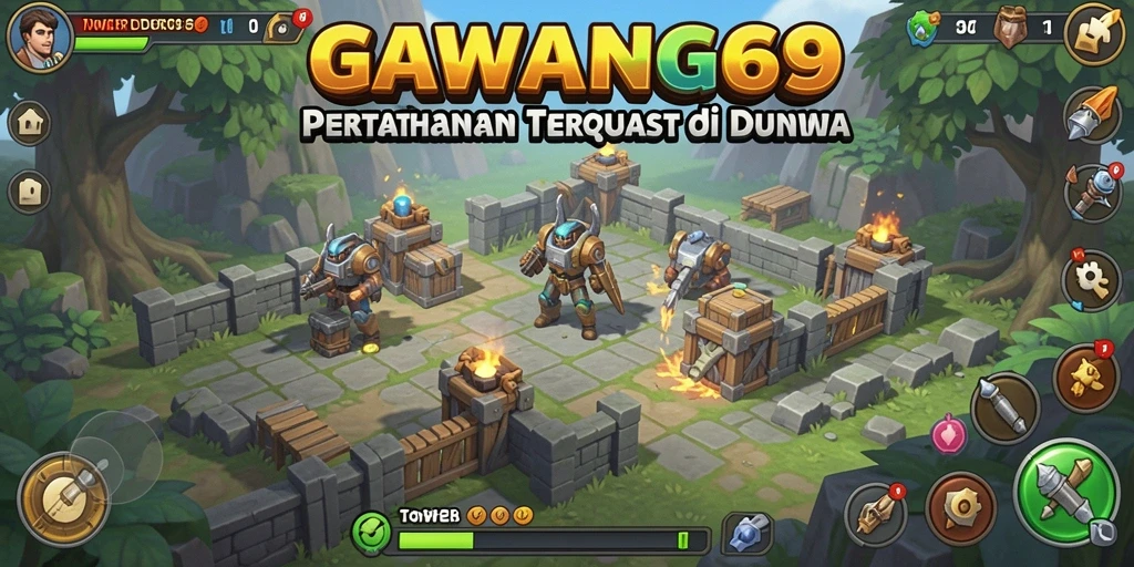 Tampilan gameplay intens dan strategi di GAWANG69.