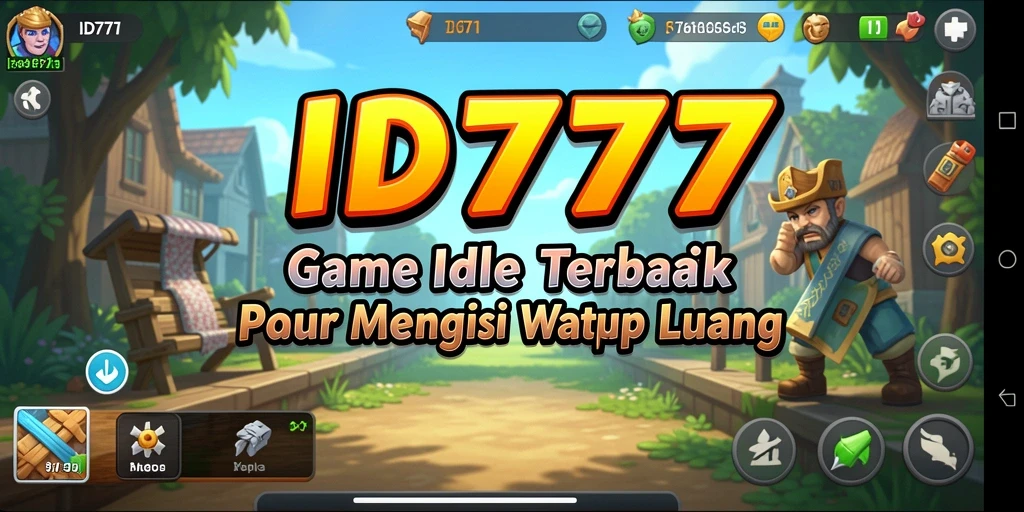 Tampilan gameplay ID777 yang menarik dan menghibur di kategori Idle.