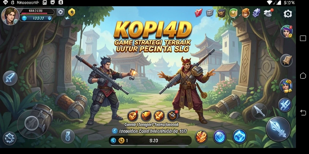 Tampilan gameplay KOPI4D yang menarik dan interaktif.