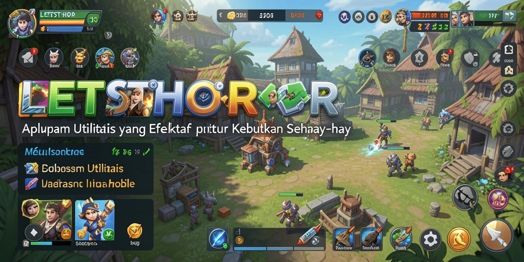 Tampilan antarmuka utama LETSTHOR untuk pengelolaan tugas.
