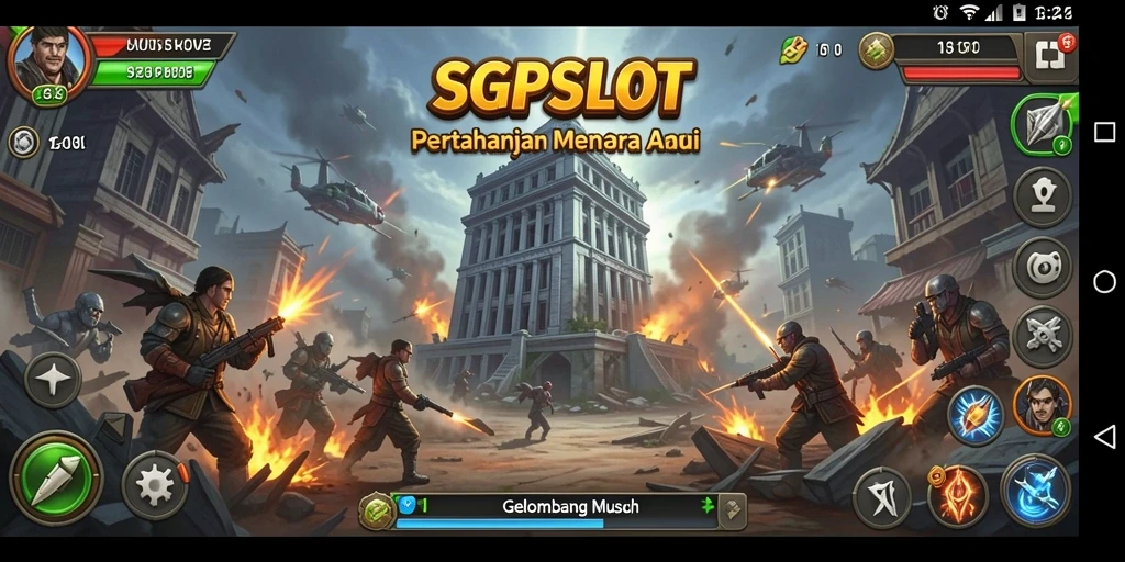 Gameplay seru dari SGPSLOT dalam Tower Defense